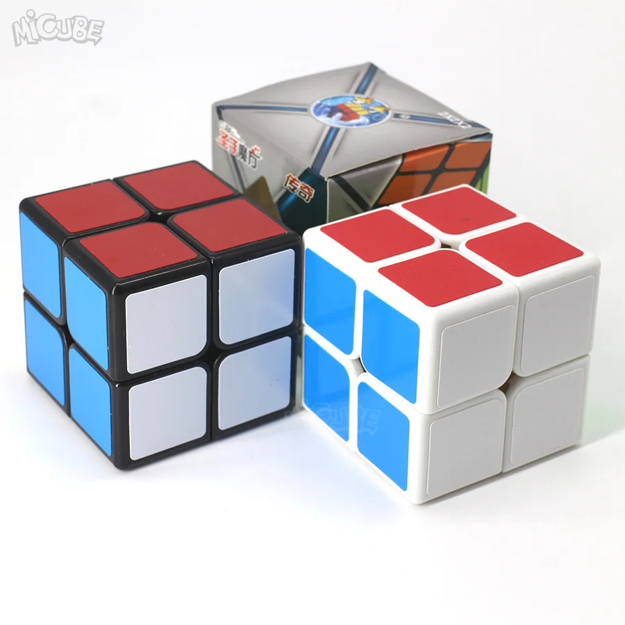 Shengshou Легенда 2x2x2 Magic Cube Скорость Пазлы 2 на 2 Cubo Magico 2x2 образования игрушки для детей анти-стресс