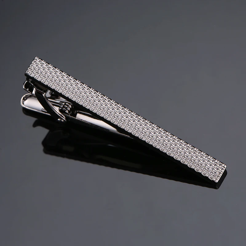 high-end Tie Clip Classic golden Clasp Pin for men's Accessories jewelry gifts