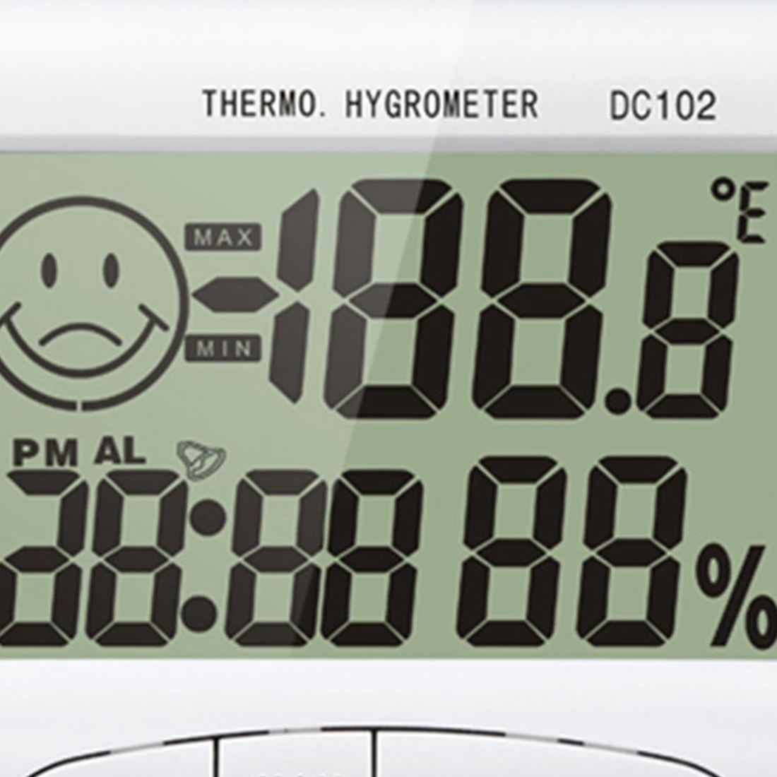 Измеритель температуры и влажности для использования в помещении, термометр, гигрометр, часы, Метеостанция DC102