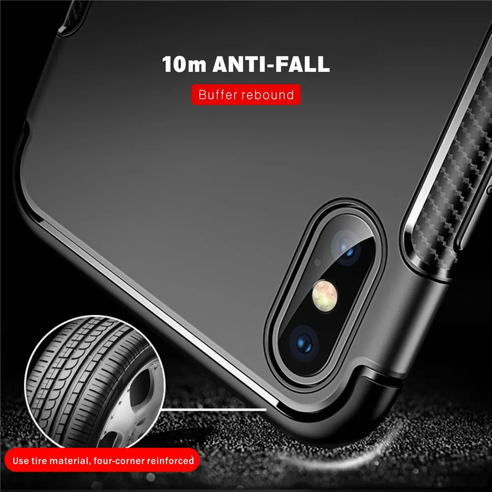 Противоударный чехол Vothoon для iphone 12 Po Max 11 Pro Xr Xs 6s 7 8 Plus противоударный силиконовый