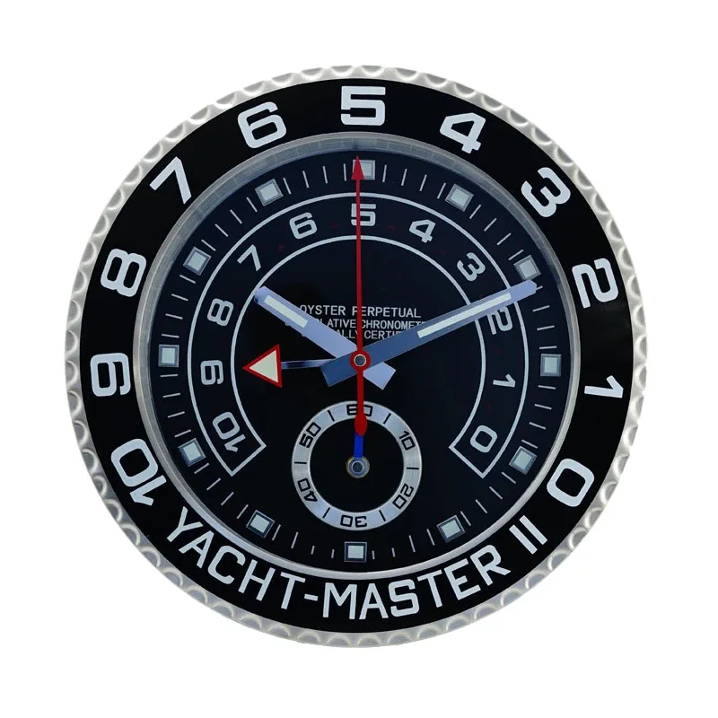Роскошные Металлические часы форма Роскошные дизайн настенные часы для Best подарки дропшиппинг - Цвет: Черный