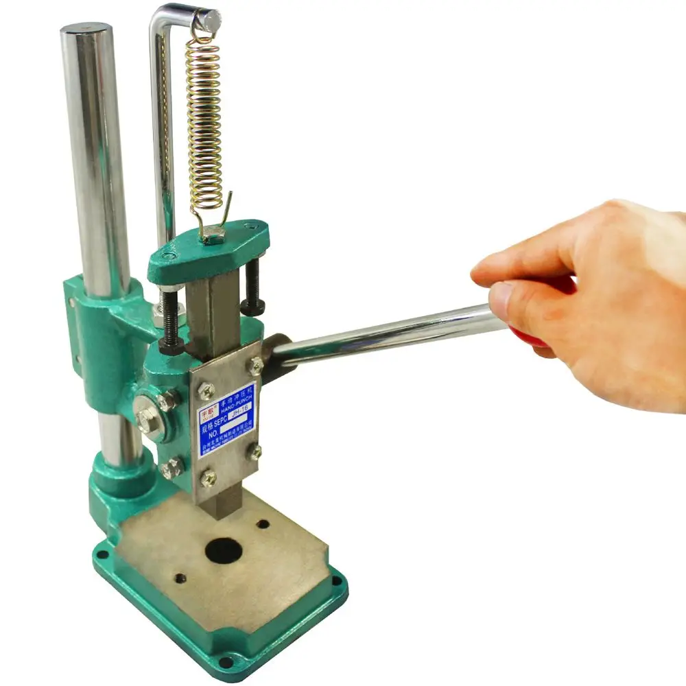 

JH-16 Hand Press Machine Stamping Machine Manual Bronzing Machine PVC Card Leather And Paper Embossing Stamping Press Machine