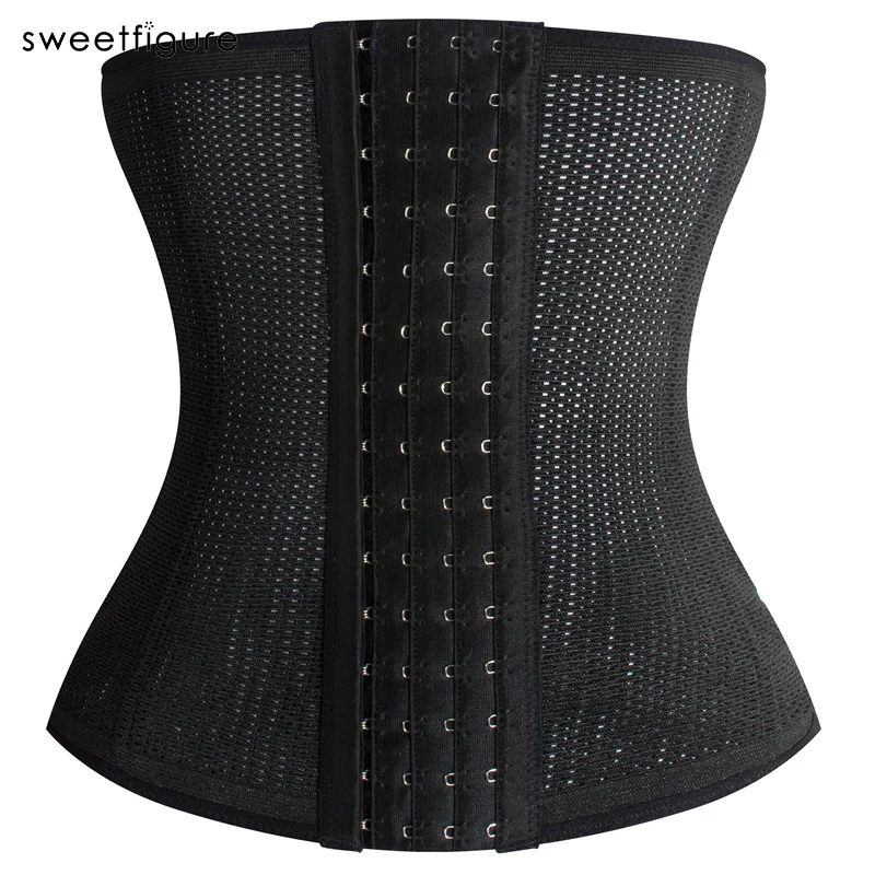 Waist Trainer Corset Body Shaper Women Cincher Post-baby Control Underbust Breathable Slim Shapewear Body Belt Modeling Strap backless shapewear