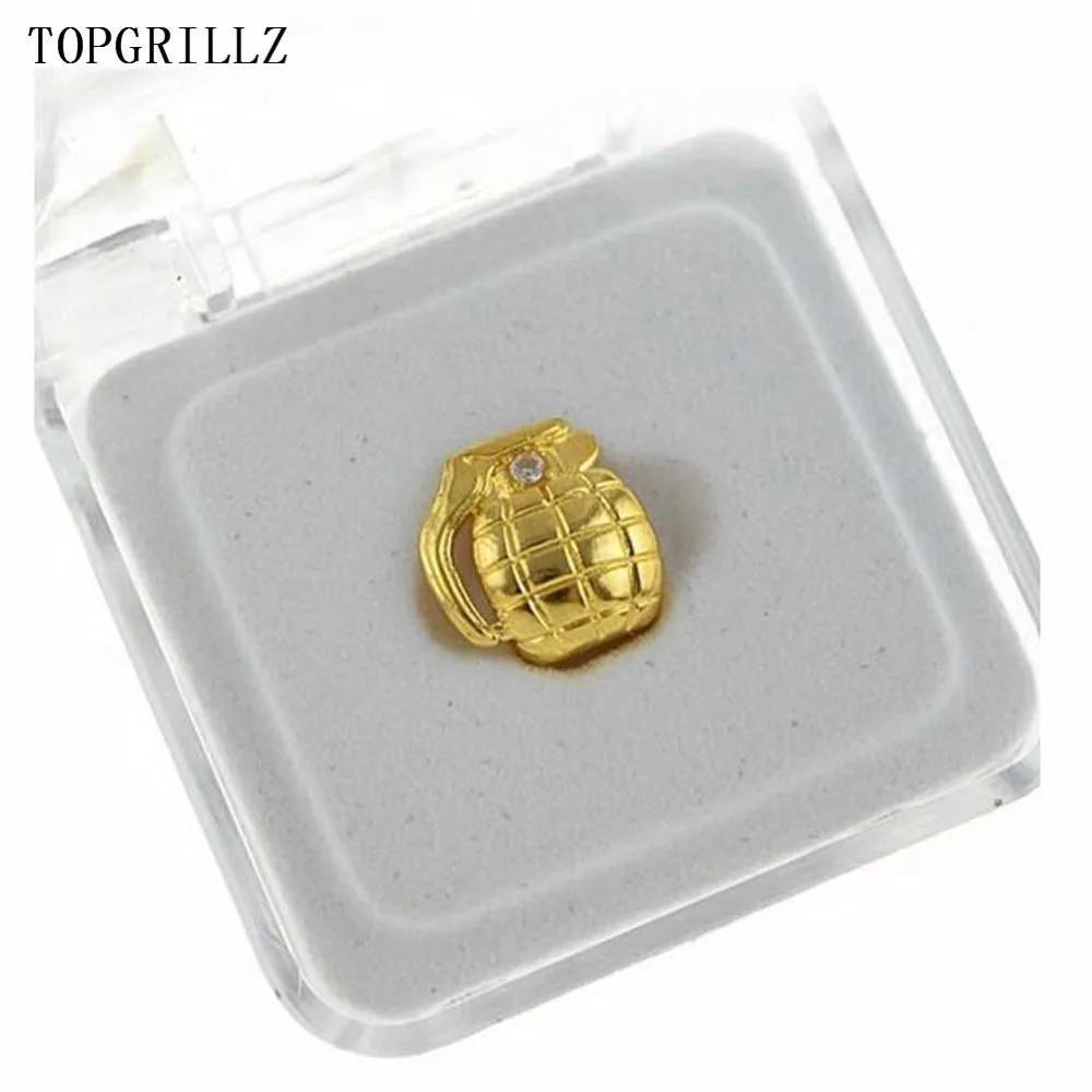 TOPGRILLZ Новые Позолоченные Металлические накладки в стиле хип-хоп |