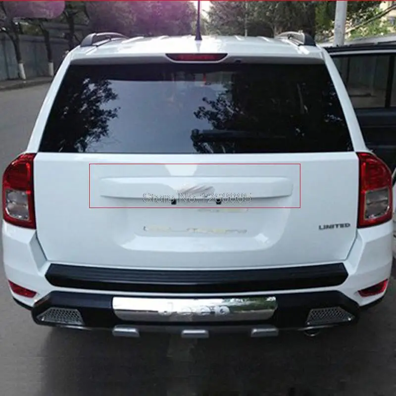 ABS Chromed Rear Trunk Lid Cover Decoration Tail Gate Protector For