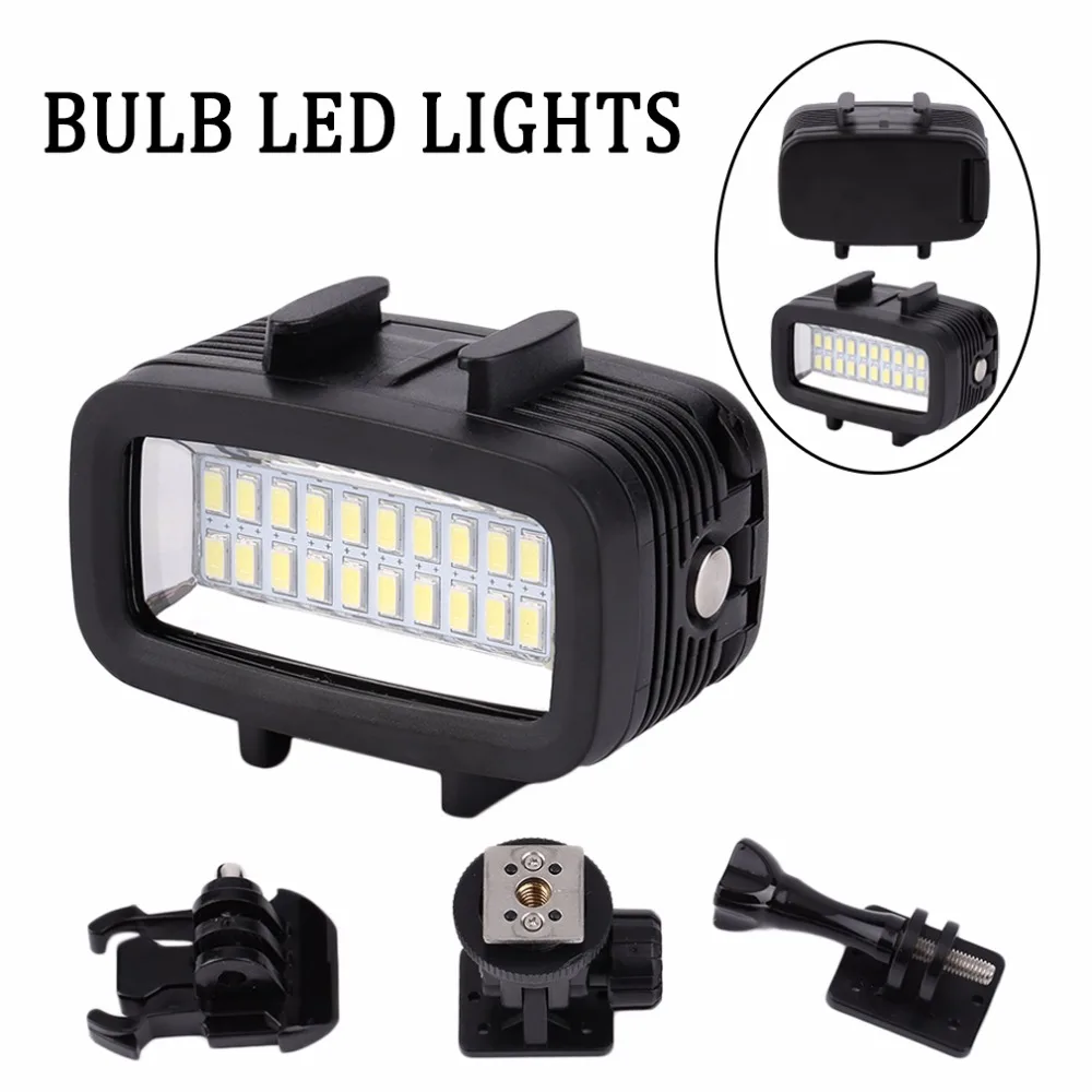 30M Waterproof Super Bright Underwater LED Video Light font b Action b font font b Camera