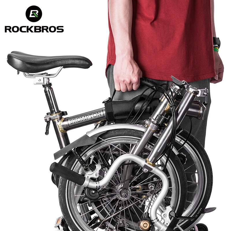 Restrap Best Brompton Carry Handle ROCKBROS Folding Bike Frame