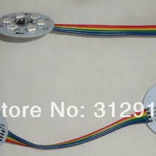 20 штук DC24V WS2821A DMX512 управления Светодиодный пиксельный модульный; из водонепроницаемого материала; 6 шт 5050 SMD RGB светодиодный; 1,44 W