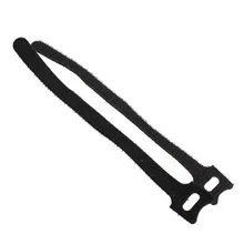 100 pcs L200mm*W12mm Adjustable Re-useable Nylon Hook Loop Magic Tape Strap Cable for computer technicians, electricians etc