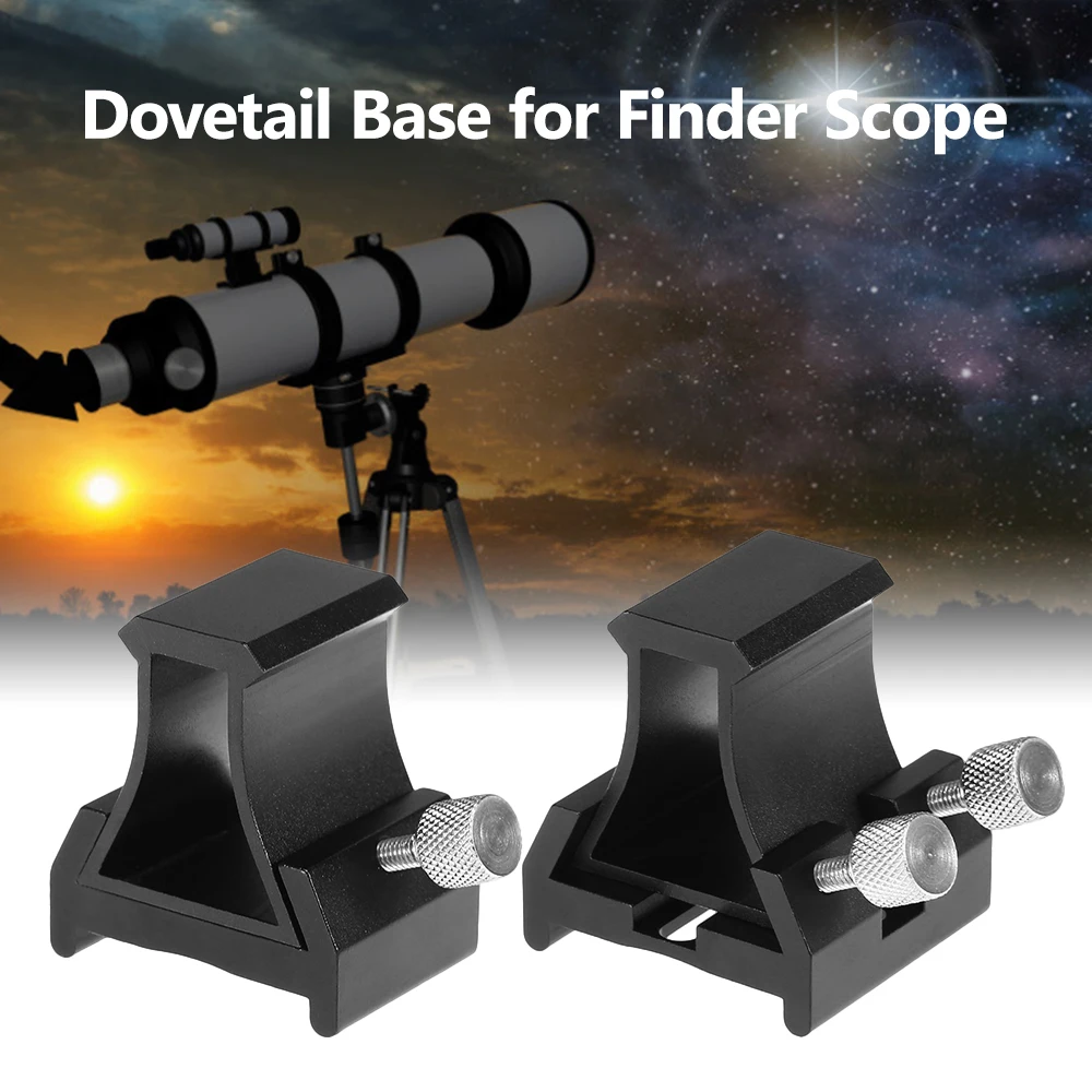 

Finderscope Mounting Dovetail Base Finder Scope Mount Finder Scope Bracket Fixed Slot Optical Telescope Universal Accessory