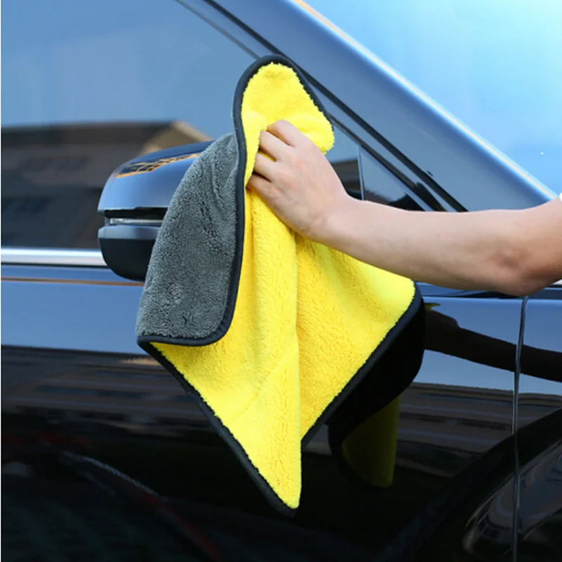 

30*30CM Car Wash Microfiber Towel Car Cleaning Drying Cloth for Opel Mokka Corsa Astra G J H insignia Vectra Zafira Kadett Monza