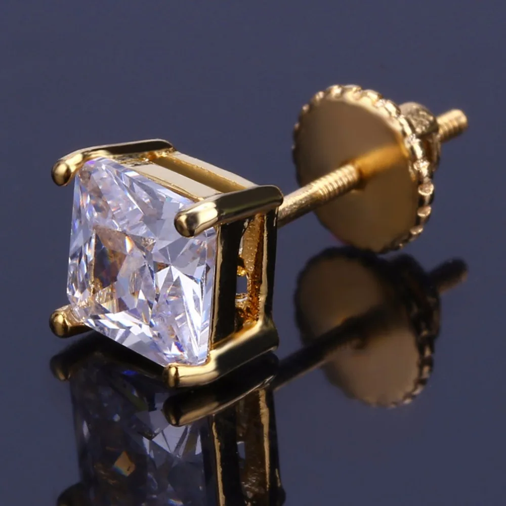 В стиле хип хоп установкой коготь кубический цирконий Bling лед из ювелирных