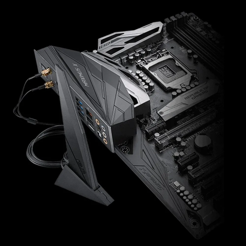 ROG MAXIMUS X HERO Z370 материнская плата Wi-Fi AC SATA 6 ГБ/сек. интерфейс LGA1151 разъем DDR4 плата памяти Поддержка 2,4 и 5 ГГц