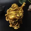 Golden Maitreya Laughing Buddha Statue Sculpture Ornament Garden Home Decoration Chinese Feng Shui Happy Buddha Statues Figurine ► Photo 3/6