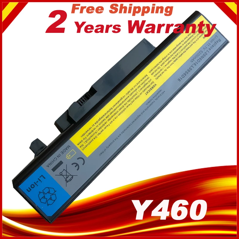 5200mAh laptop battery For Lenovo B560 B560A L09N6D16 L09S6D16 V560 ...