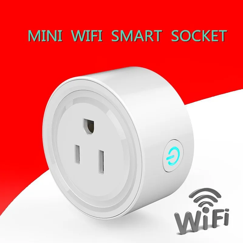 Удобный WI-FI Smart США штекер умная розетка Беспроводной Outlet Управление Функция разъем для смарт-домашней автоматизации