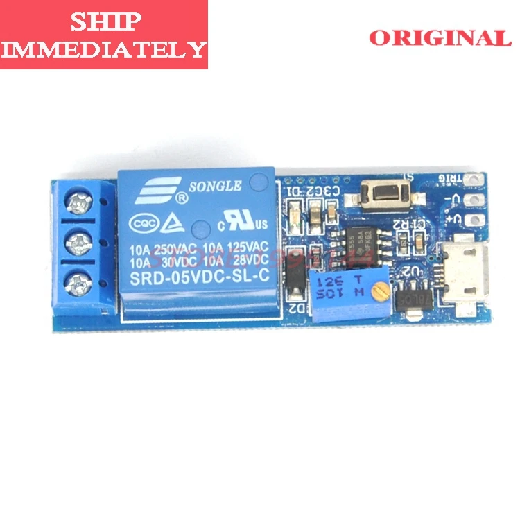 Precise 5V 30V Micro USB Power Relay Timer Control Module Trigger Delay Switch|relay protection|switch pcrelay switch box - AliExpress