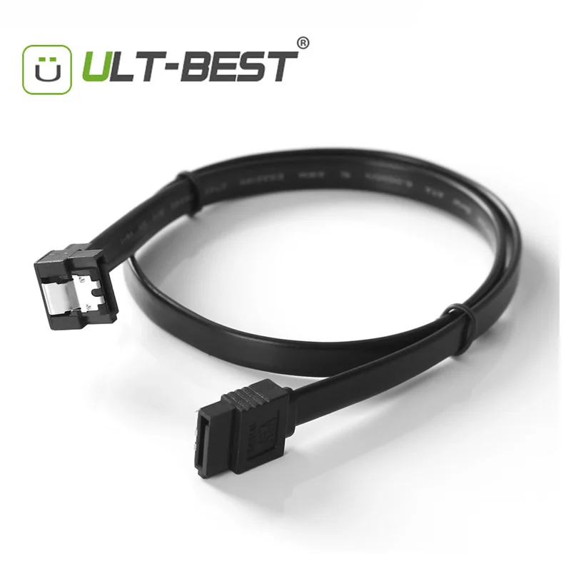 ULT Best SATA 3.0 III SATA3 7pin Data Cables 6Gb/s SSD Right Angle