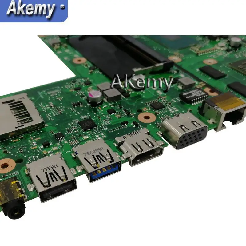 Akemy X540UP Материнская плата ноутбука X540UP X540U A540U R504U материнская плата i5-7200 4 Гб Оперативная память