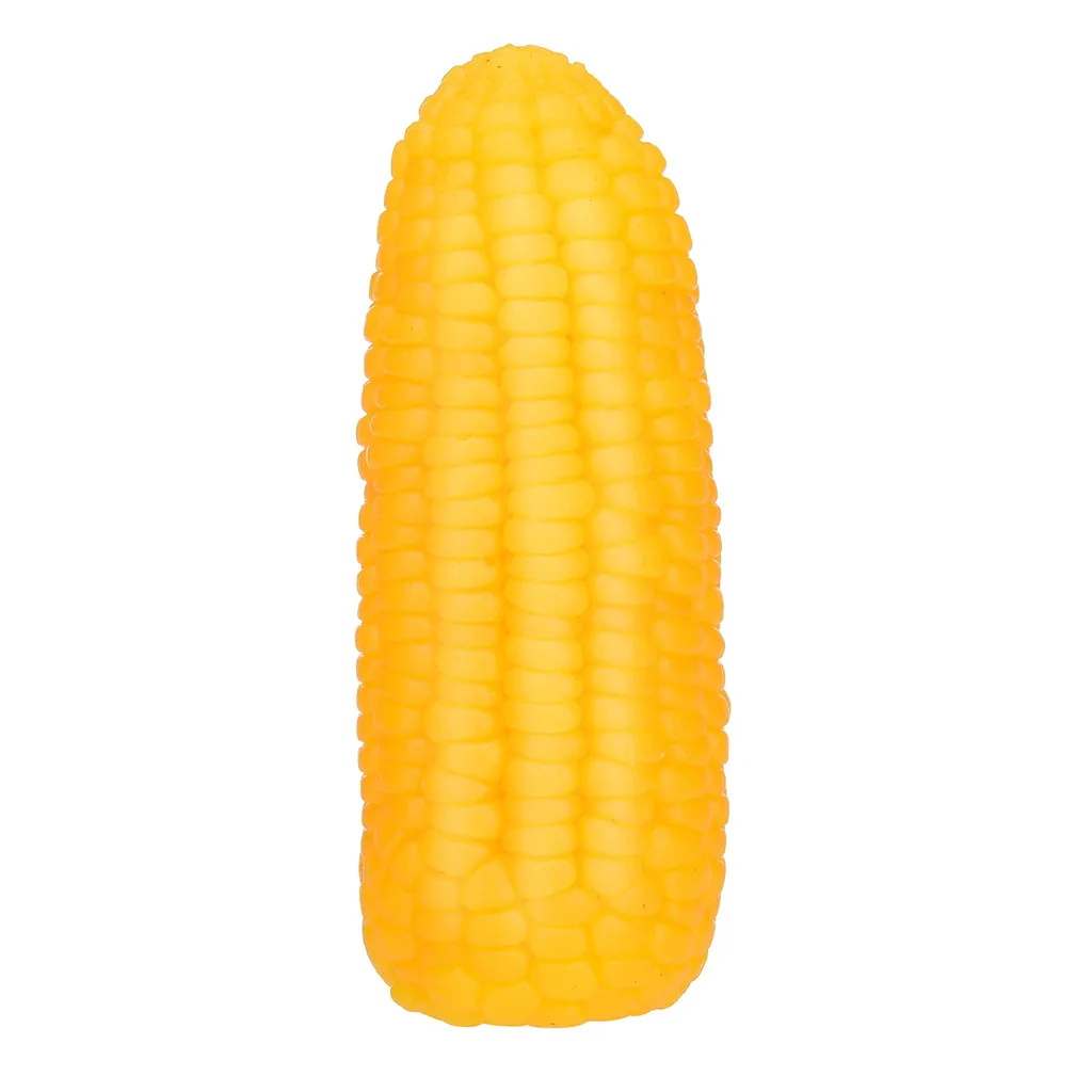 1 шт. кукурузная игрушка-давилка 12 см Jumbo Corn Decoration Toy Mochi Mini Очаровательная медленно поднимающаяся рельефная игрушка Подарки сжимаемая