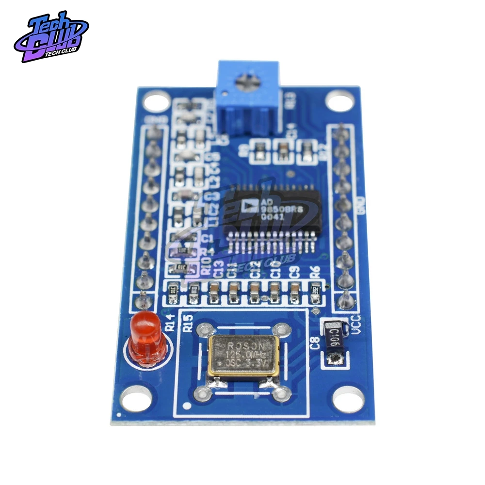 AD9850 DDS генератор сигналов Модуль 0-40 МГц 2 Синусоидальная волна 2 квадратный фильтр низких частот кристаллический осциллятор испытательное оборудование доска