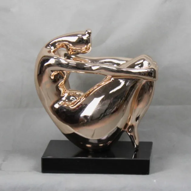 Plastic fiberglass resin sculpture crafts ornaments abstract sculptures