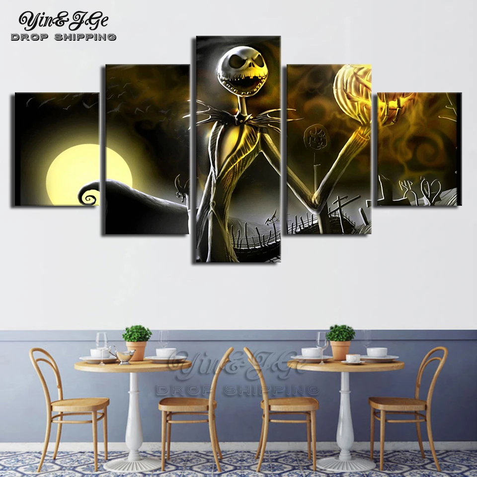 Nightmare before Christmas HD Canvas prints Painting Home decor Picture Wall art Nightmare before Christmas HD Canvas prints Painting Home decor Picture Wall art