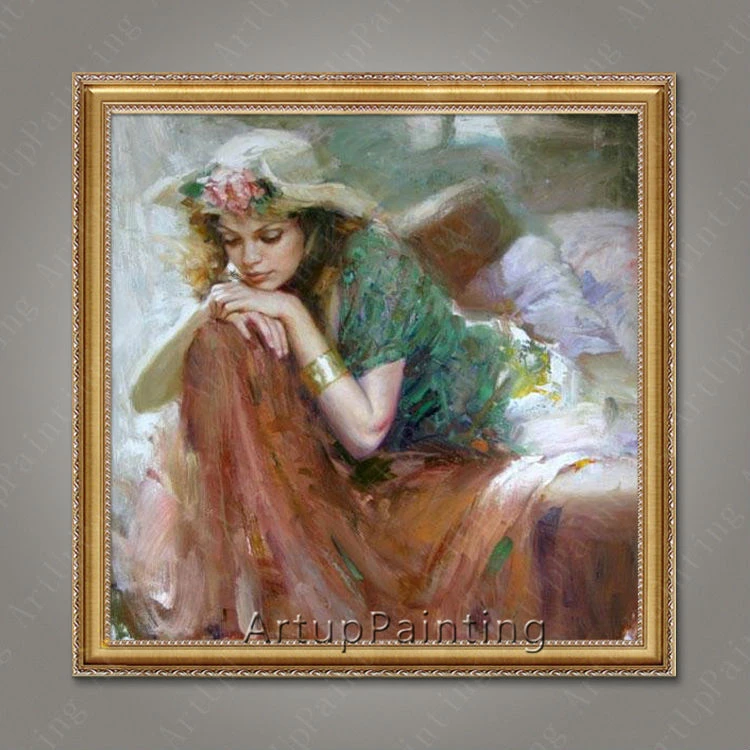 cgsmvp Spanische Flamenco-T/änzerin Malerei Latina Frau /Ölgem/älde auf Leinwand H/öhe Qualit/ät Malerei Drucke Bild f/ür Wohnzimmer Wohnkultur//50x70cm-kein Rahmen