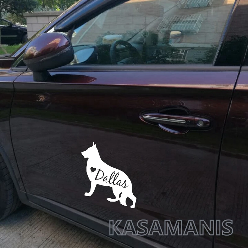 German Shepherd Car Stickers
