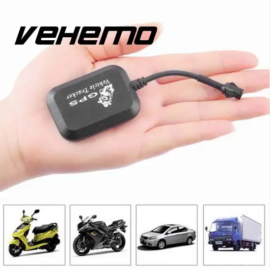 Vehemo Motorcycle GPRS GSM GPS Tracker mini Locator 4 Bands Real Time Tracking Tracker Device for Car Auto Vehicle Tracker