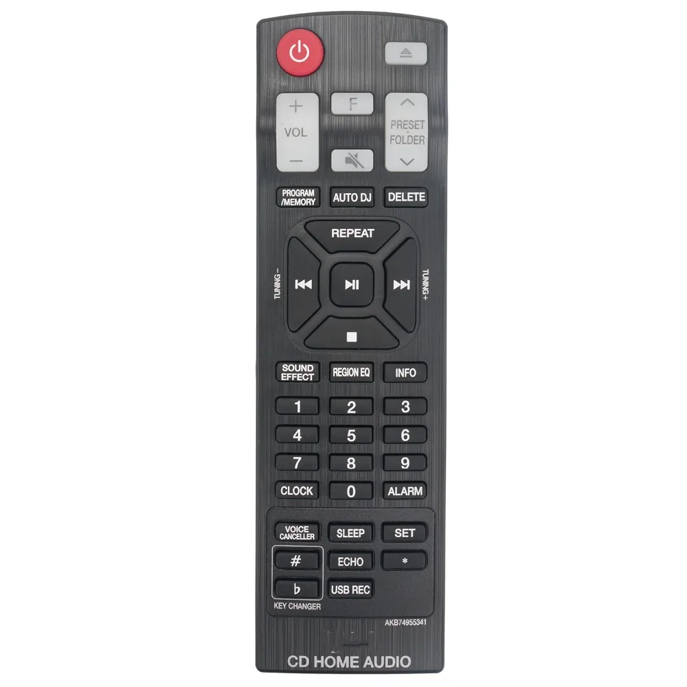 

New AKB74955341 Replaced Remote Control fit for LG CJ45 CJS45F CJS45W CJ65 CJS65F Mini Hi-Fi System