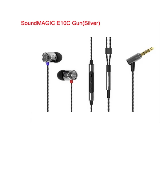 Новые оригинальные бас Hifi Soundmagic E10C в ухо наушники идеально подходят для мобильных телефонов наушники шумоизолированные MP3