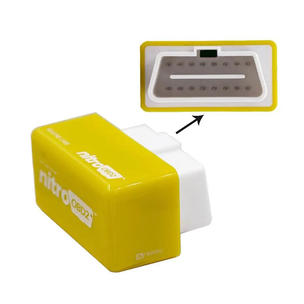 Профессиональный 2 шт., экономия топлива, умный двухчиповый привод Nitro Obd2, эко чип, тюнинговая коробка, обновление питания