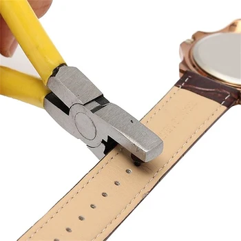 

Universal 2mm Round Leather Belt Watch Band Hole Puncher Plier Jewelry Tool