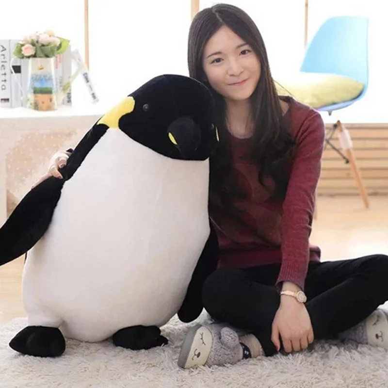 

Fancytrader Soft Polar Penguin Plush Toys Big Giant Stuffed Animal Penguins Doll 70cm 28inches