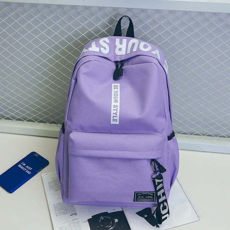 Модный рюкзак для ноутбука для мужчин и женщин, повседневный дорожный водонепроницаемый мужской рюкзак, мужской школьный ранец для колледжа, вместительный рюкзак - Цвет: PE