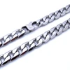 12mm 18'' - 36'' inches Customize Length Mens High Quality Stainless Steel Necklace Curb Cuban Link Chain Fashion Jewerly ► Photo 2/6