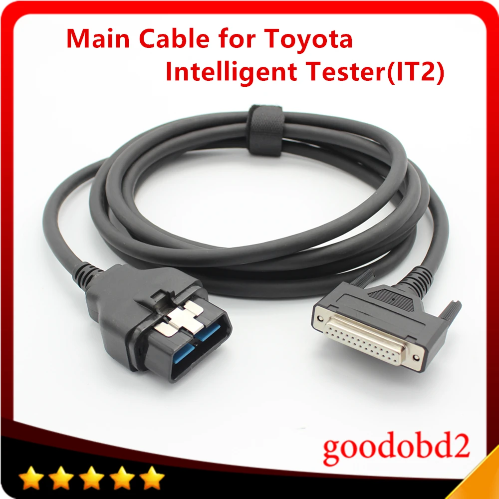 Автомобильный OBD2 16PIN основной Тесты кабель для умный тестер для Тойоты IT2 кабели