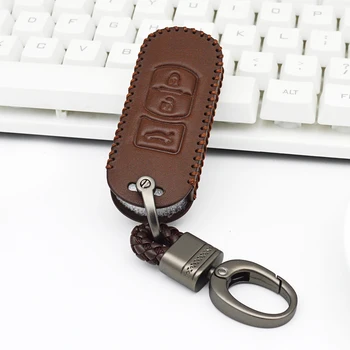 

Leather Car Key Cover Case For Mazda 2 3 5 6 8 Axela Atenza CX5 CX7 CX9 2014 2015 2016 2017 323 626 Familia Speed Miata MX5 CX3