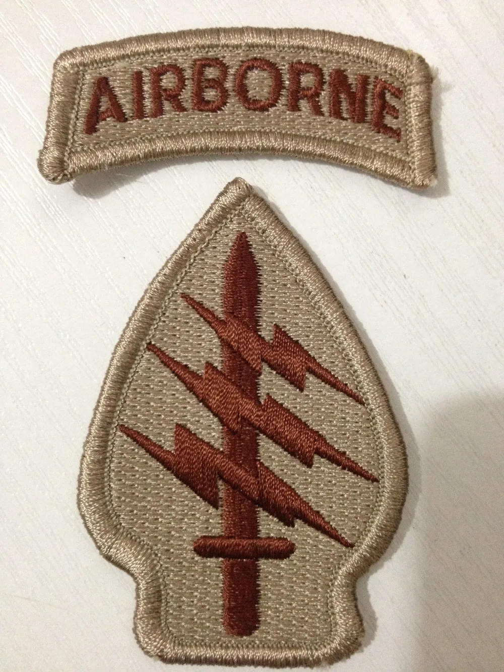 United States US Airborne Special Forces Embroidered Patch US164in