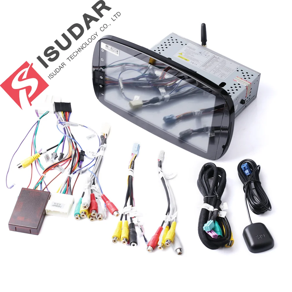 Cheap Isudar 1 Din Auto Radio Android 9 For Mercedes/Benz/SMART 2016 CANBUS Car Multimedia Player Octa Core RAM 4G ROM 64G DVR GPS DSP 5