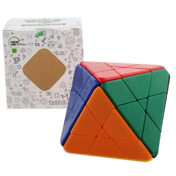 

LANLAN Octahedron 4x4 Magic Cube Speed Puzzle Cube Educational Toys 70mm