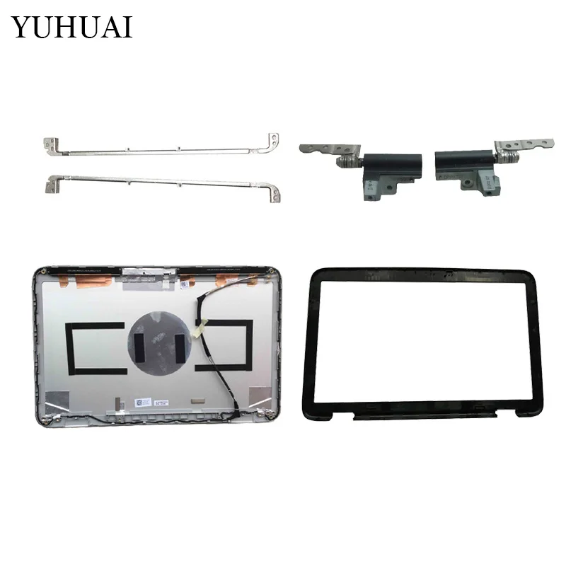 

Laptop cover For Dell XPS15 XPS 15 L501X L502X LCD Back Cover/LCD Front bezel/Hinges/Screen bracket 52MKT 052MKT 0PCRKJ PCRKJ