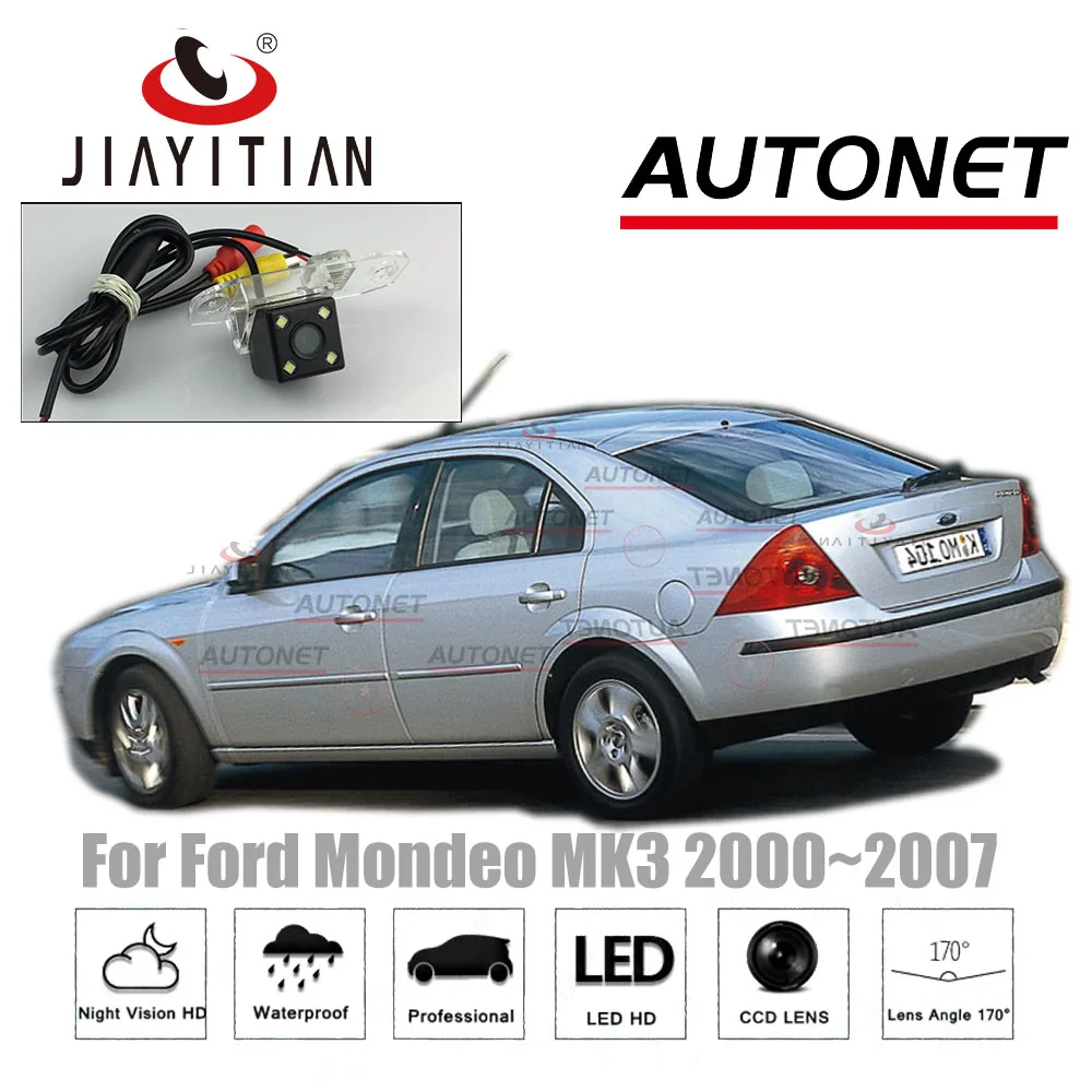 JIAYITIAN заднего Камера для Ford Mondeo MK3 2000~ 2007 2004 2005 2006/CCD/Ночное видение/Обратный Камера/Резервное копирование номерной знак Камера