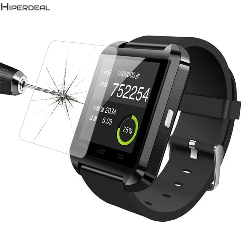 HIPERDEAL прозрачная защитная пленка для ЖК-экрана смарт-часов U8 Bluetooth OC16b |