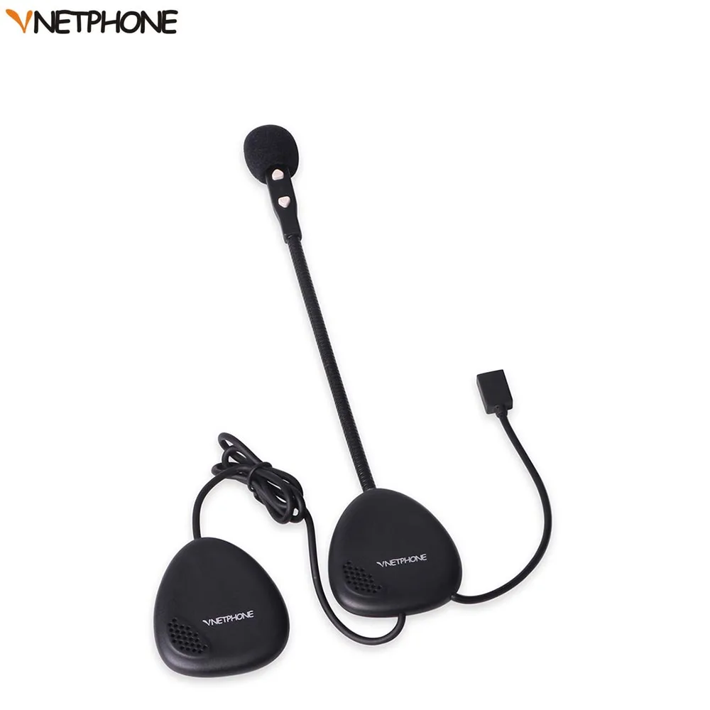 

VNETPHONE Motorcycle Bluetooth Helmet Headset 2 Riders Talking V1-2A Moto Helmet Intercom Bluetooth V4.0 Stereo Music Waterproof
