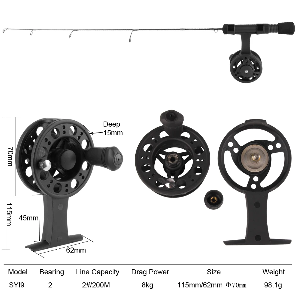 New High Carbon ice fishing rod and reel combo with tackle for winter 24UL 25L 26ML ice rod spinning ice fishing reel pesca  (7)