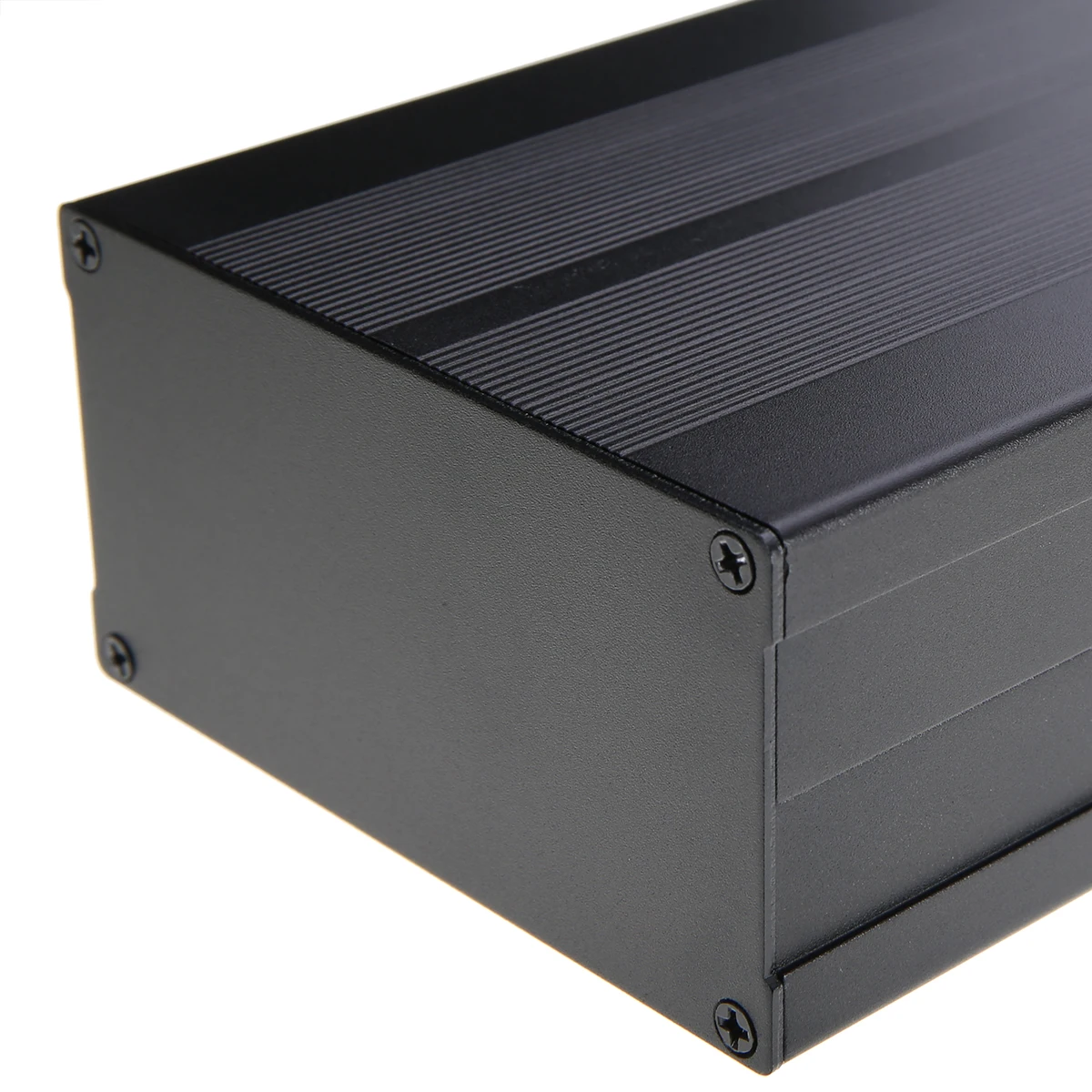 1pc Black Aluminum Enclosure Case Electronic Project Circuit Board PCB Instrument Box Mayitr 150x105x55mm