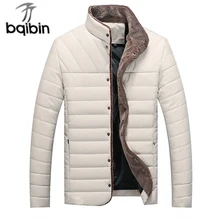 Новая осенне-зимняя мужская теплая куртка, повседневные парки, Мужское пальто, однобортная верхняя одежда, мужские s плюс размер 5XL