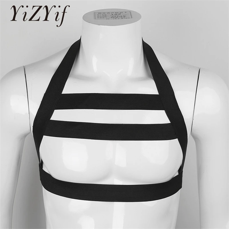 YiZYiF мужские ремни для нижнего белья zentai нейлоновые с открытой спиной эластичный